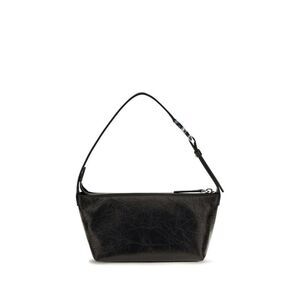 Fendi Black Calf Leather Bos Taurus Clutch Women's Bag